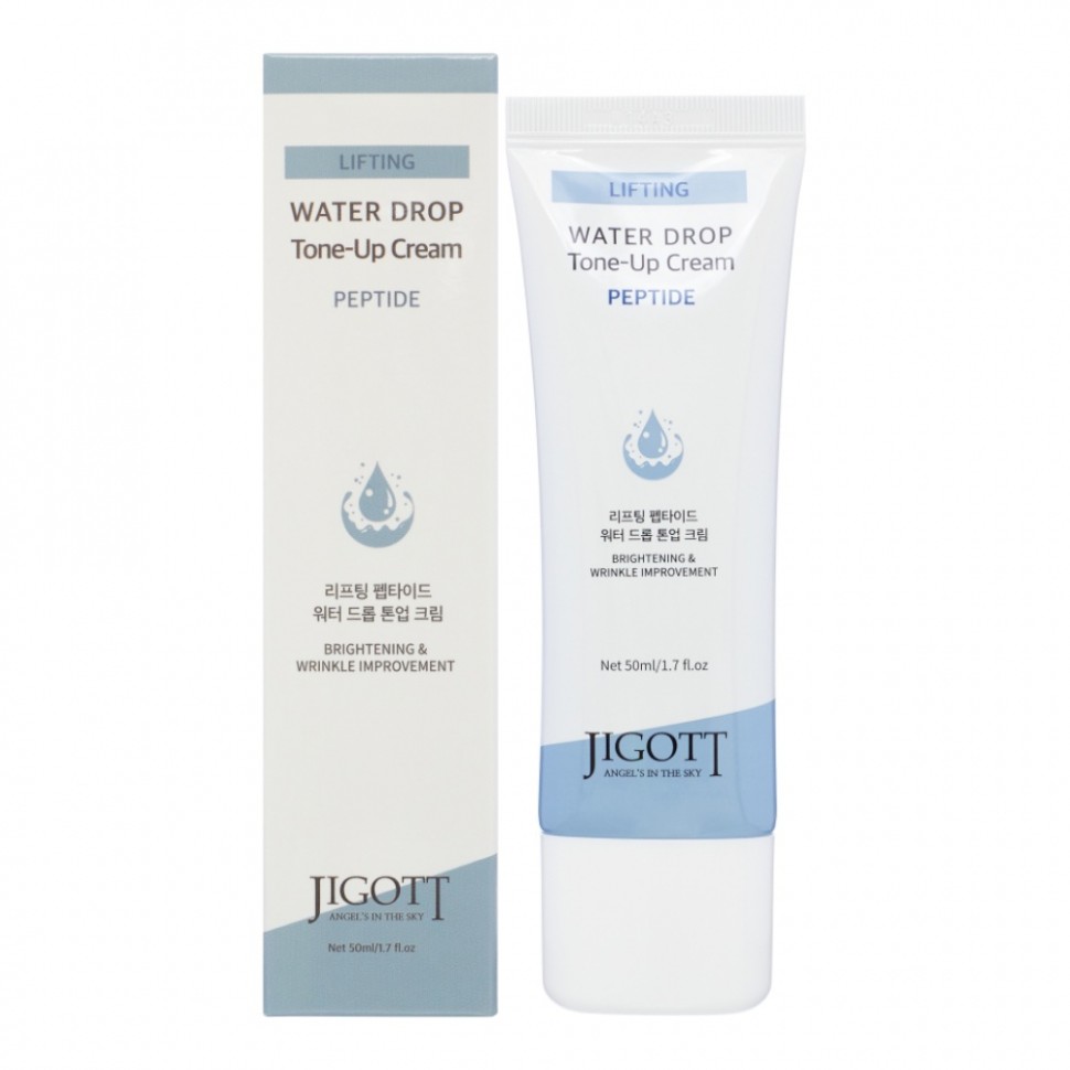 JIGOTT Увлажняющий и выравнивающий тон крем для лица с пептидами и эффектом лифтинга Lifting 50мл