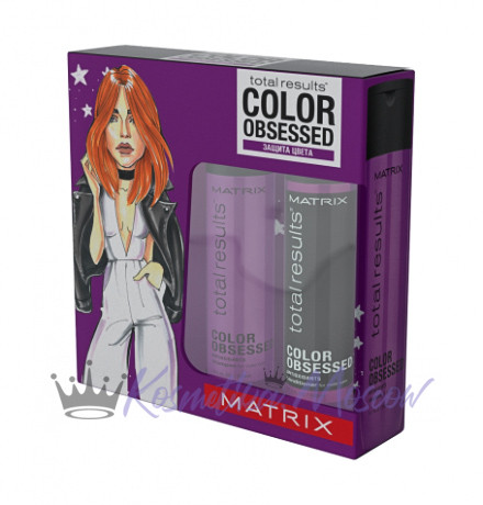 Весенний набор для окрашенных волос 2018 - Matrix Total Results Color Obsessed Spring 2018 шампунь 300 мл + кондиционер 300 мл 300 + 300 мл
