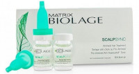 Тонизирующий уход против выпадения волос в ампулах - Matrix Biolage Scalpsync Pro - Aminexil 10*6 мл