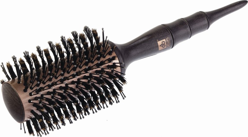 Термобрашинг DEWAL серия`Rose Gold`керам.покрыт.нейлон.щетина +нат.щетина спиралевидная d38/74мм