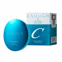ENOUGH Пудра для лица с коллагеном со сменным блоком #13 Collagen twoway cake 13+13г