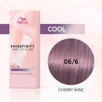 Гель-крем краска Wella Shinefinity 06/6 Вишневое Вино