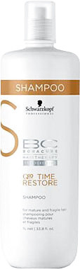 BC Time Restore Q10 Plus Shampoo - Шампунь возраждающий для зрелых волос (тайм ресторе ку 10) от Schwarzkopf Professional 1000 мл