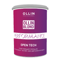 Осветляющий порошок для открытых техник обесцвечивания волос OLLIN BLOND PERFORMANCE Open Tech - 500гр.