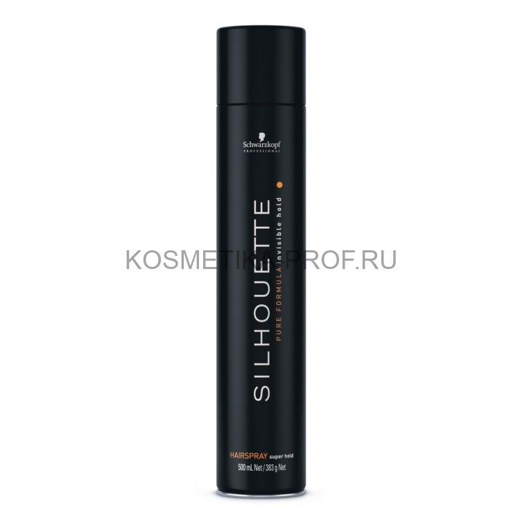Schwarzkopf SILHOUETTE Hairspray SuperHoild Безупречный лак УСФ,750 мл