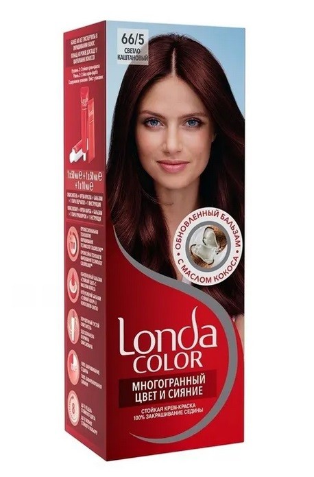 Londa Londacolor Краска для волос 66/5 Светлый каштан 110 мл