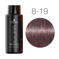 Светлый русый сандрэ фиолетовый - Schwarzkopf Igora Vibrance 8-19 60 мл