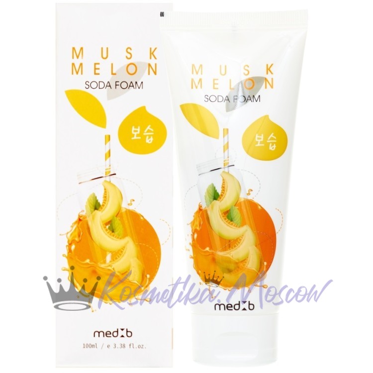MEDB Пенка для умывания с экстрактом мускусной дыни и содой Muskmelon Soda Foam 100 мл