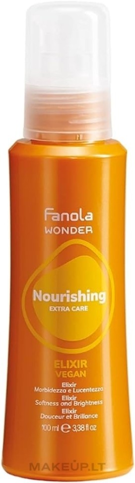 Fanola Эликсир для мягкости и блеска волос Wonder Nourishing 100 мл