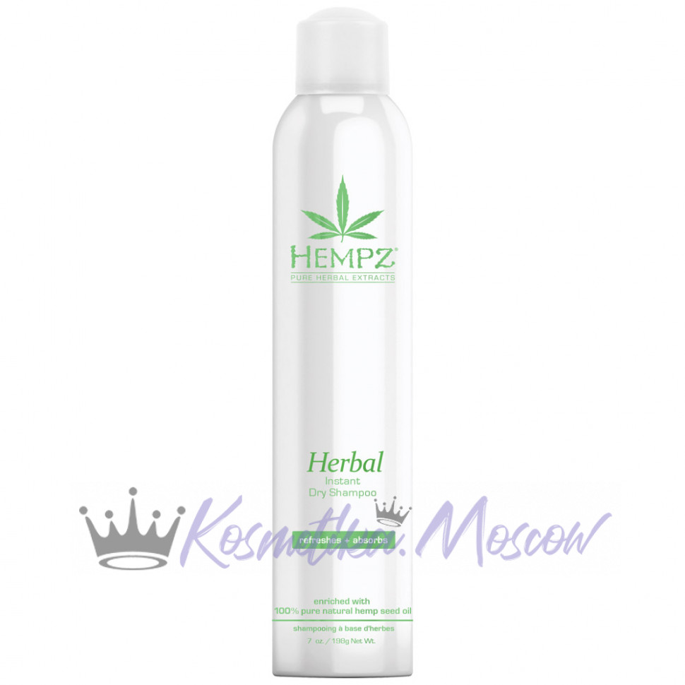 Сухой шампунь Hempz Herbal Instant Dry Shampoo 198 мл.