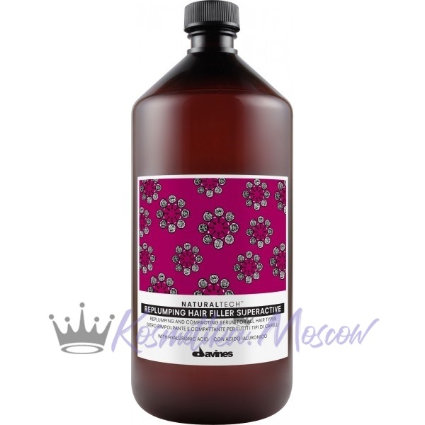 Уплотняющий суперактивный филлер - Davines Natural Tech Replumping Hair - Filler Superactive 1000 мл
