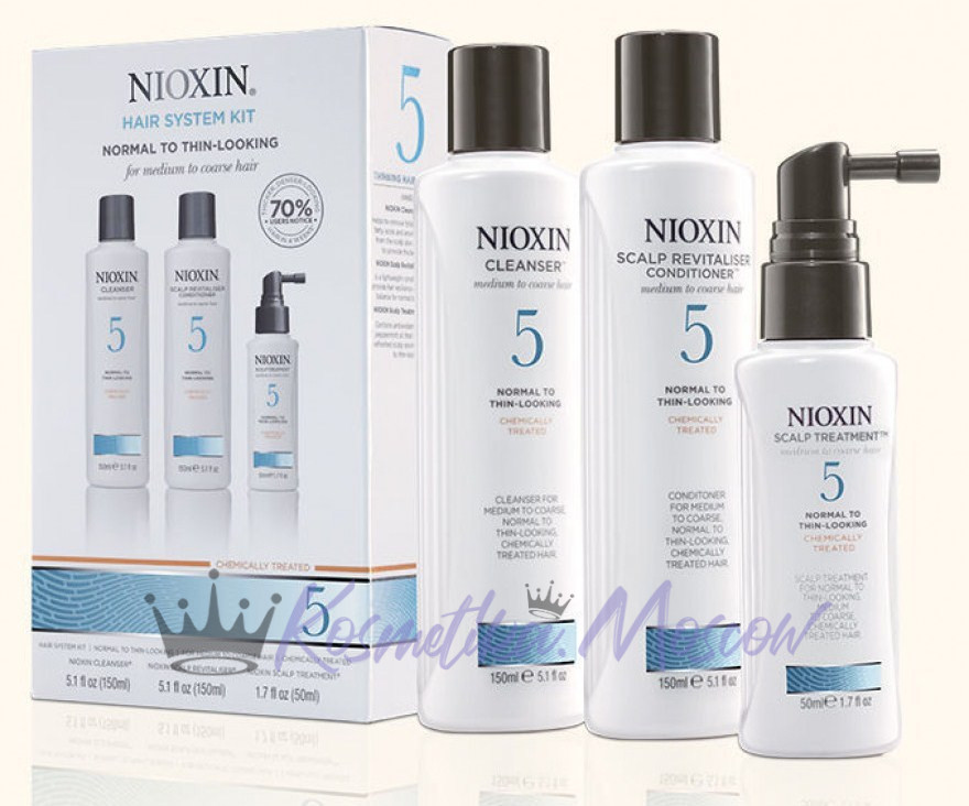 Набор (Система 5) - Nioxin System 5 Kit XXL 300+300+100 мл
