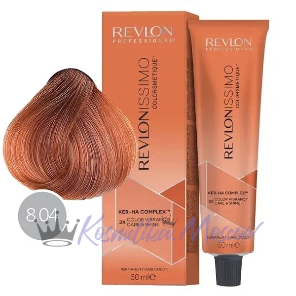 Краска для волос Revlon Revlonissimo 8.4 Hair Color (Светлый блондин медный)