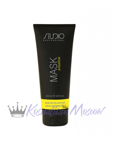 Маска для волос Анти-желтый - Kapous Studio Professional Antiyellow Mask 250 мл