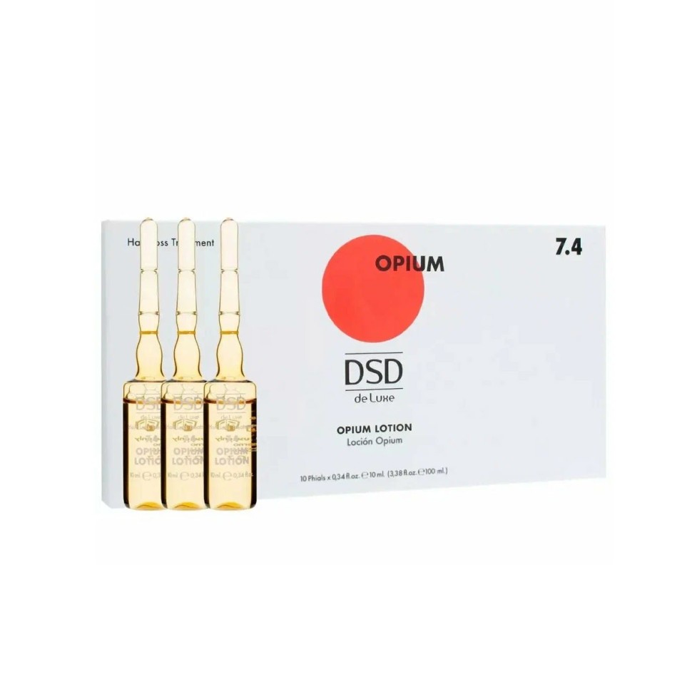 DSD DeLuxe Лосьон Опиум №7.4 для очищения кожи головы и волос 10*10 мл