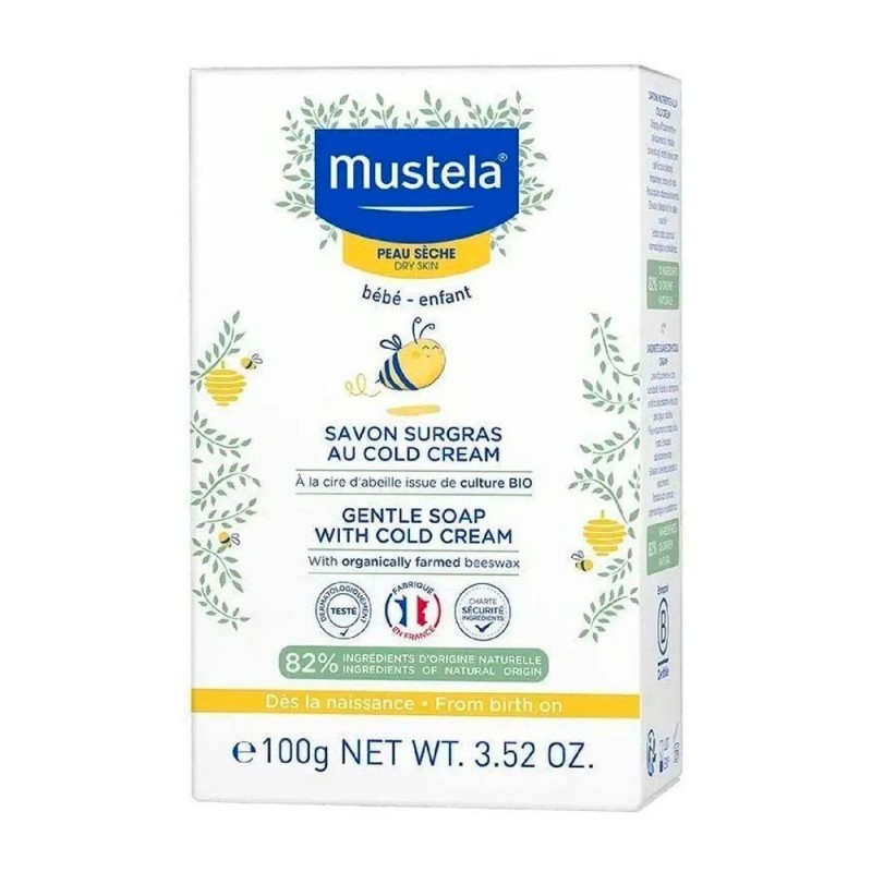 Mustela Мыло очищающее 100 гр.
