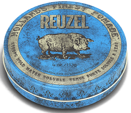 REUZEL Помада для укладки волос синяя на водной основе Сильная Фиксация 113 гр