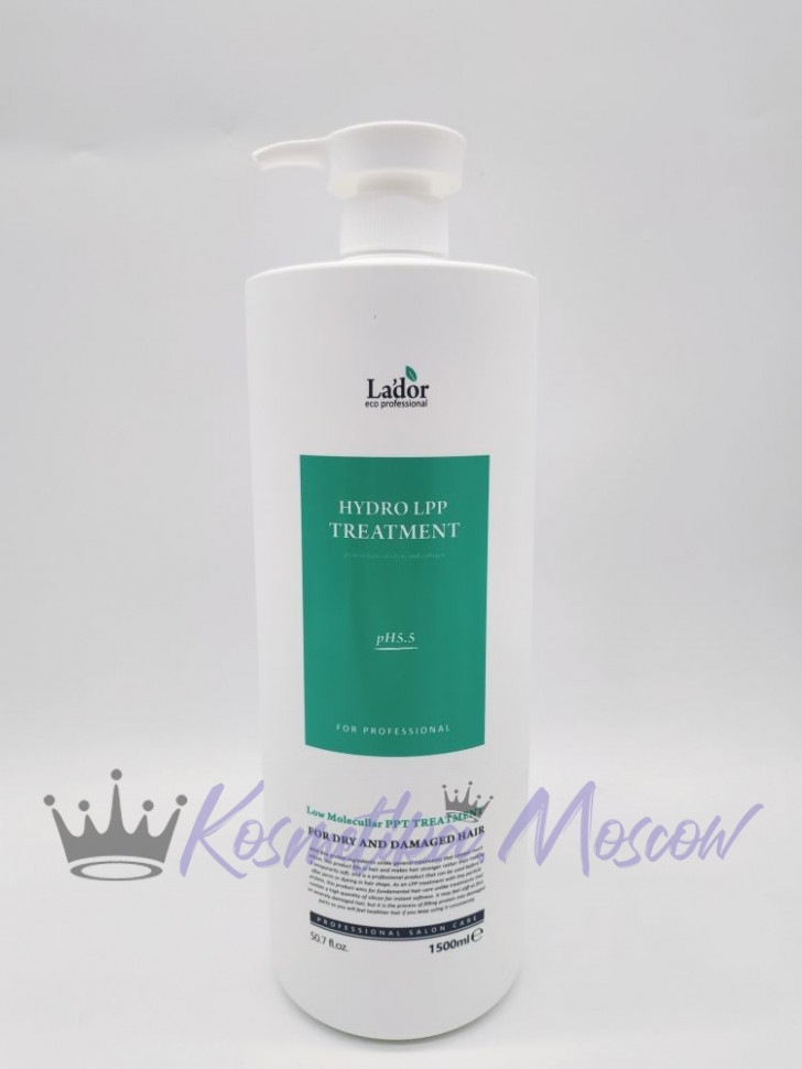 La'dor Увлажняющая Mаска для сухих и поврежденных волос HYDRO LPP Treatment 1500 мл