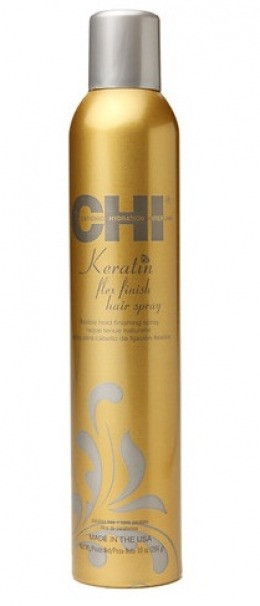 Лак для волос сильной фиксации с кератином - CHI Keratin Flexible Hold Hairspray 284 мл
