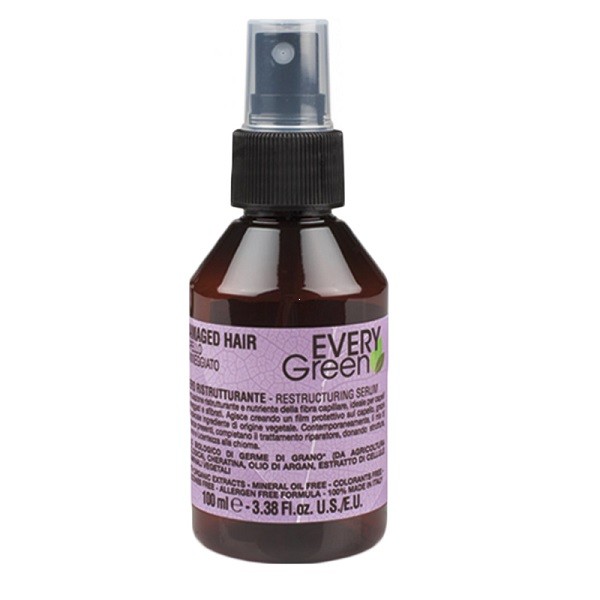 DIKSON EVERY GREEN DAMAGER HAIR restructuring serum Сыворотка реструктурирующая для волос 100 мл