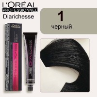 Краска для волос Loreal Dia Richesse 1 (цвет черный)