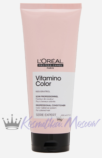 Кондиционер для окрашенных волос - Loreal Vitamino Color Smoothing Conditioner (Витамино Колор Кондиционер) 200 мл