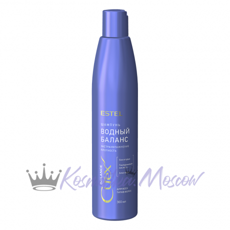 Шампунь Водный баланс для всех типов волос - Estel Curex Balance Shampoo 300 мл