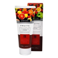 3W CLINIC Пенка для умывания с экстрактами фруктов FRUITS CLEAR CLEANSING FOAM 180 мл