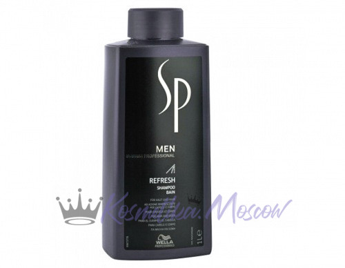 Освежающий шампунь - Wella SP Men Refreshing Shampoo 1000 мл
