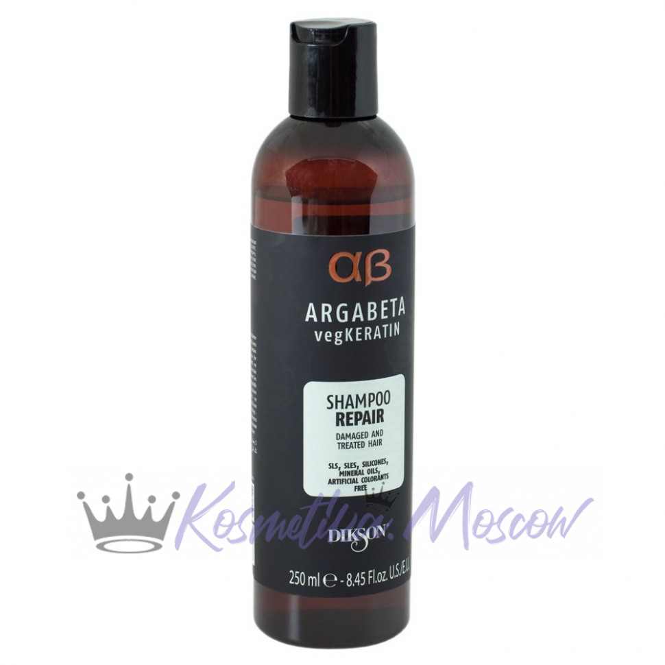 DIKSON Shampoo REPAIR/Шампунь для ослабленных и химически обработанных волос с ГИДРОЛИЗИРОВАННЫМИ протеинами 250 мл