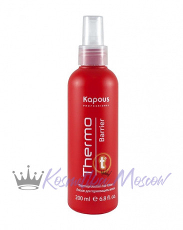 Лосьон для термозащиты волос - Kapous Professional Thermo Barrier 200 мл