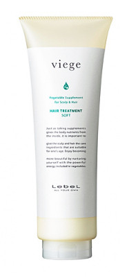 Маска для глубокого увлажнения волос - Lebel Viege Treatment Soft 240 мл
