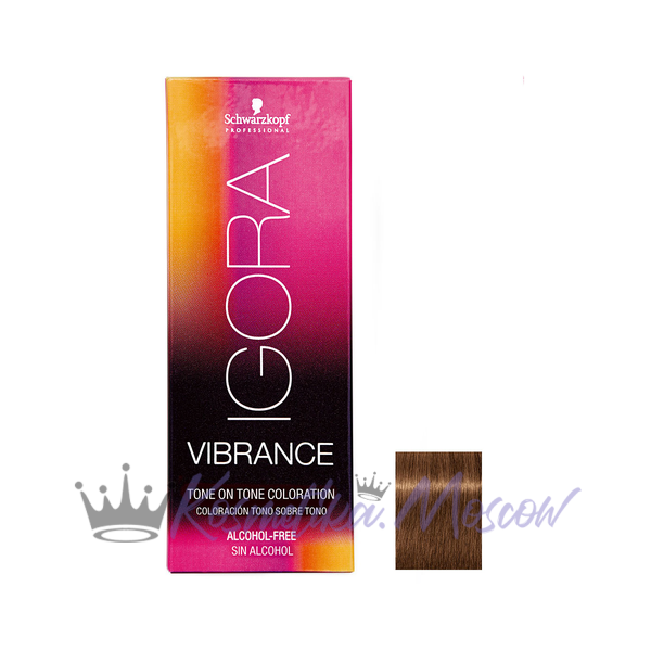 Средне-русый золотистый - Schwarzkopf Igora Vibrance 7-5 60 мл
