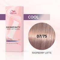 Гель-крем краска Wella Shinefinity 07/75 Малиновое Латте
