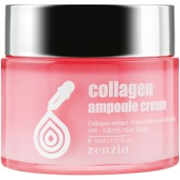 ZENZIA Крем для лица с коллагеном Collagen Ampoule Cream 70 мл