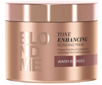 Бондинг - маска для поддержания тёплых оттенков - Schwarzkopf BlondMe Tone Enhancing Bonding Mask Warm 200 мл