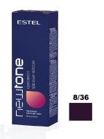 ESTEL PROFESSIONAL 8/36 МАСКА Couturetone (светло - русый золотисто - фиолетовый) - 60 мл