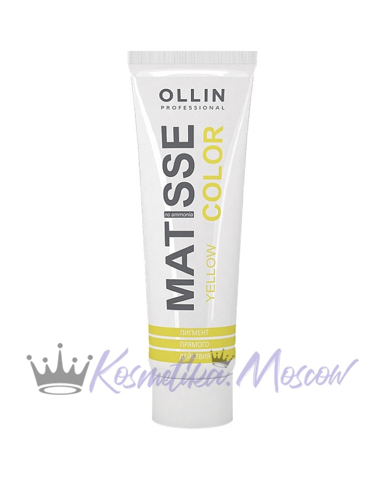 Ollin MATISSE color YELLOW/жёлтый 100 мл