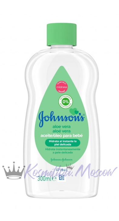 JOHNSON'S BABY Масло детское с алоэ 300 мл