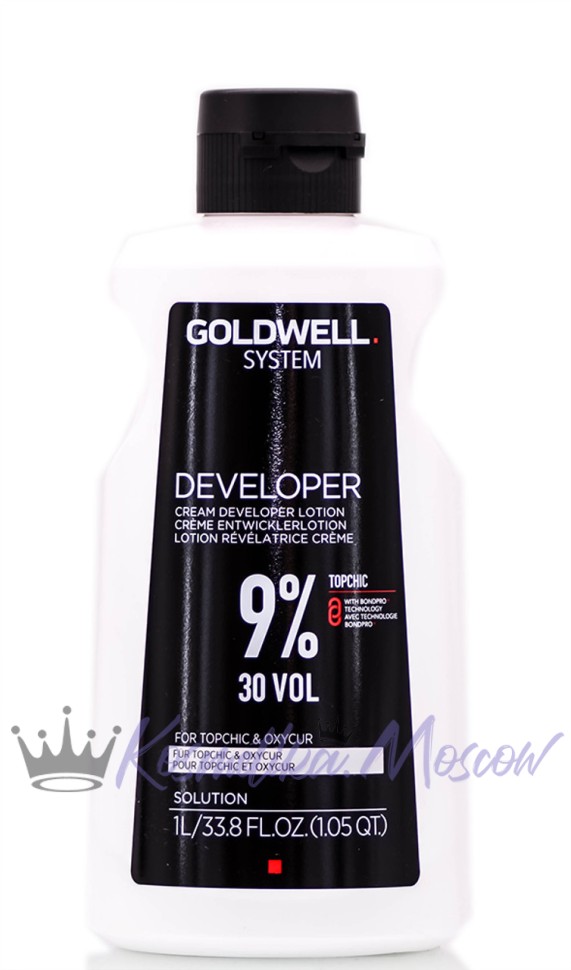 Окислитель 9% - Goldwell Topchic Developer Lotion - 9% 30 Vol 1000 мл