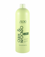 Шампунь для волос с маслами авокадо и оливы - Kapous Studio Professional Oliva &amp; Avocado Shampoo 1000 мл