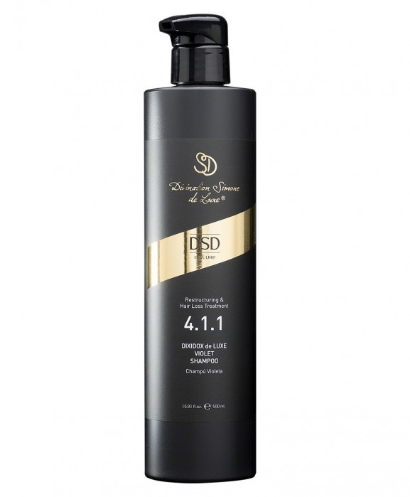 DSD DeLuxe Шампунь фиолетовый для светлых и седых волос №4.1.1L 500 мл
