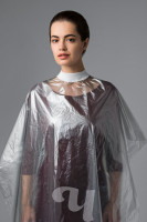 Пеньюар стандарт Чистовье Серебристый 160x100 50 шт