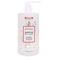 Шампунь для окрашенных волос &quot;Яркость цвета&quot; Ollin BioNika Colored Hair Shampoo 750 мл