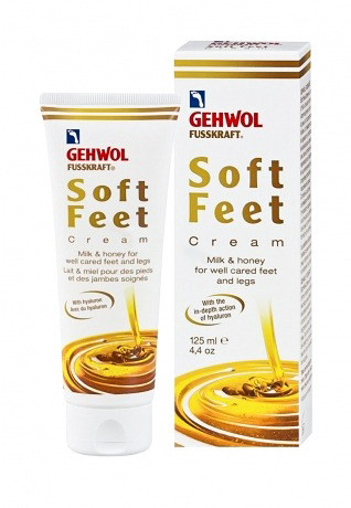 Шелковый крем "Молоко и мед" с гиалуроновой кислотой - Gehwol Soft Feet Creme 125 мл