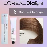 Краска для волос LOREAL DIA Light 8 (Светлый блондин)