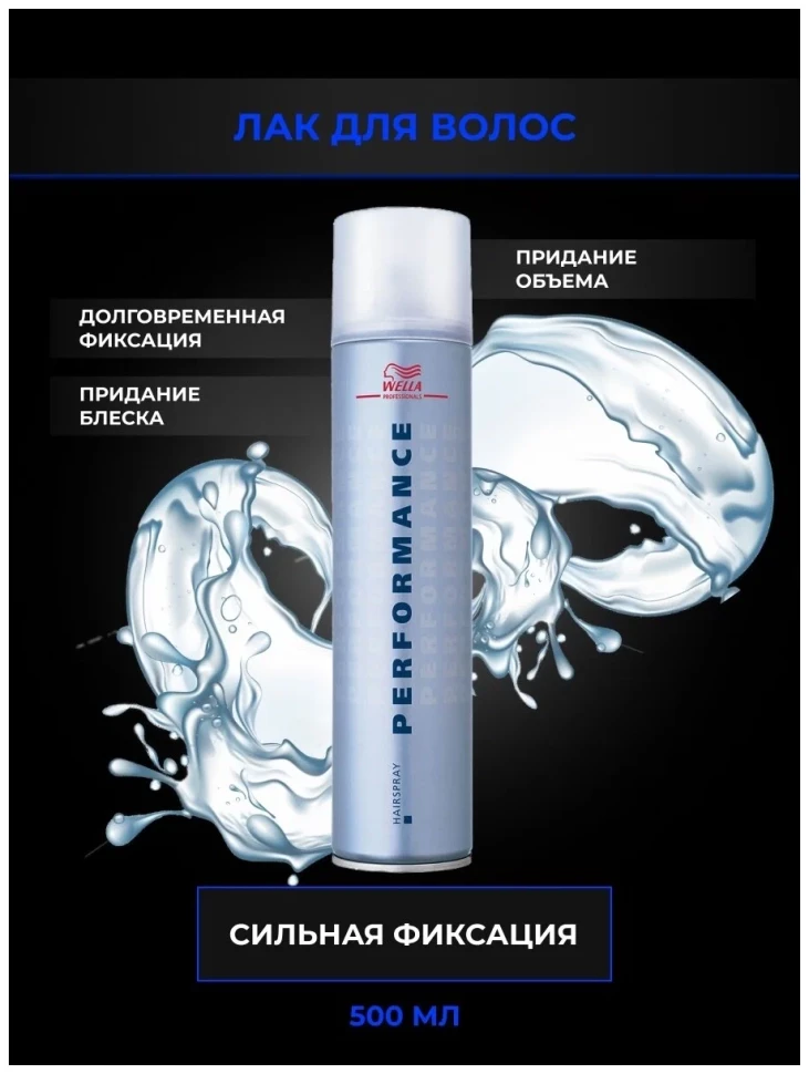 Wella PERFORMANCE STRONG, 500 мл