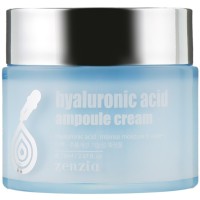 ZENZIA Увлажняющий крем для лица с гиалуроновой кислотой Hyaluronic Acid Ampoule Cream 70 мл
