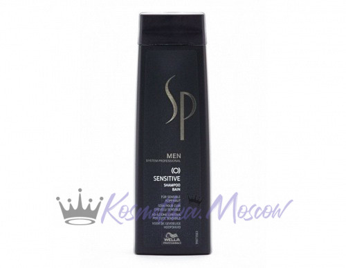Шампунь для чувствительной кожи головы - Wella SP Men Sensitive Shampoo 250 мл