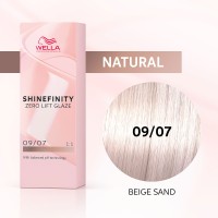 Гель-крем краска Wella Shinefinity 09/07 Бежевый Песок